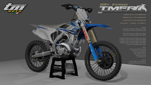 Motos - Apresentação TM Racing - MotoX